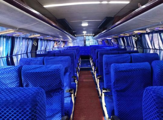 2017 AC air suspension bus for sale