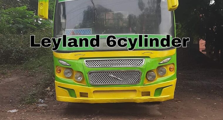 Ashok leyland 6 cylinder bus